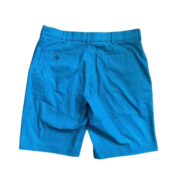 Walter Hagen Perfect 11 Performance Golf Shorts Size 34 Blue Preppy Athletic - Picture 8 of 12